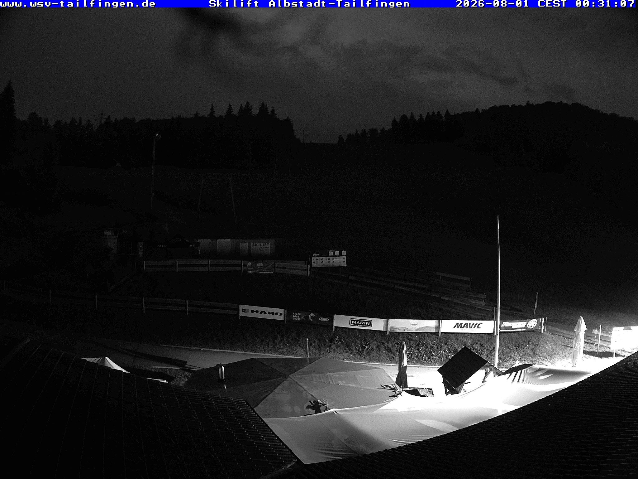 Archiv Foto Webcam Panorama Sicht von dem WSV Vereinsheim Dach an der Schwäbischen Alb