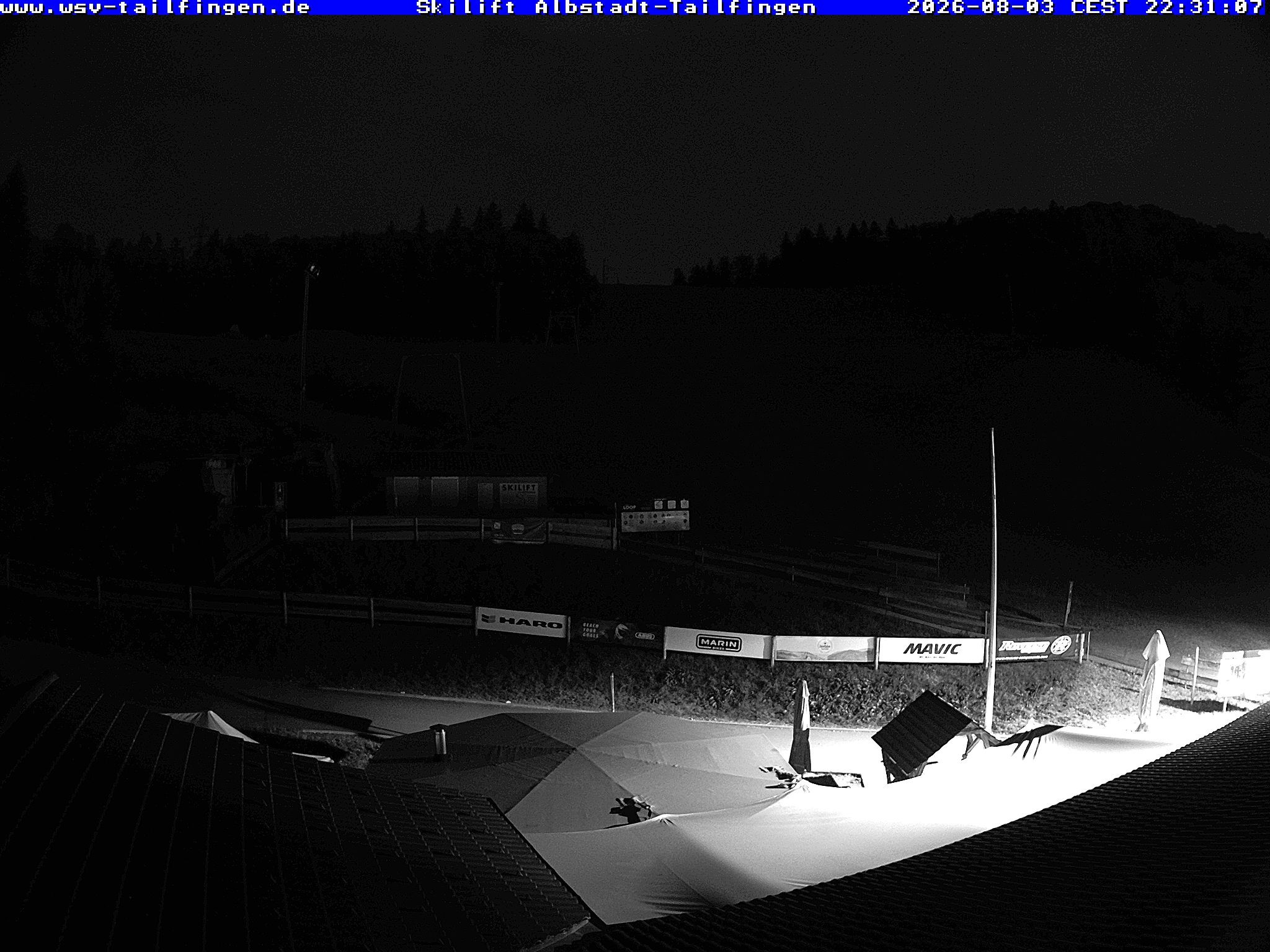 Archiv Foto Webcam Panorama Sicht von dem WSV Vereinsheim Dach an der Schwäbischen Alb