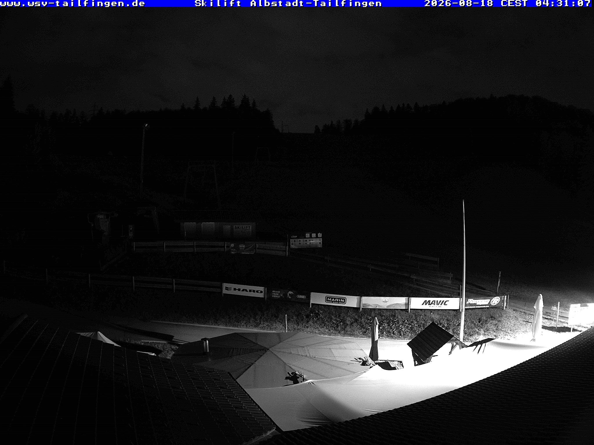 Archiv Foto Webcam Panorama Sicht von dem WSV Vereinsheim Dach an der Schwäbischen Alb