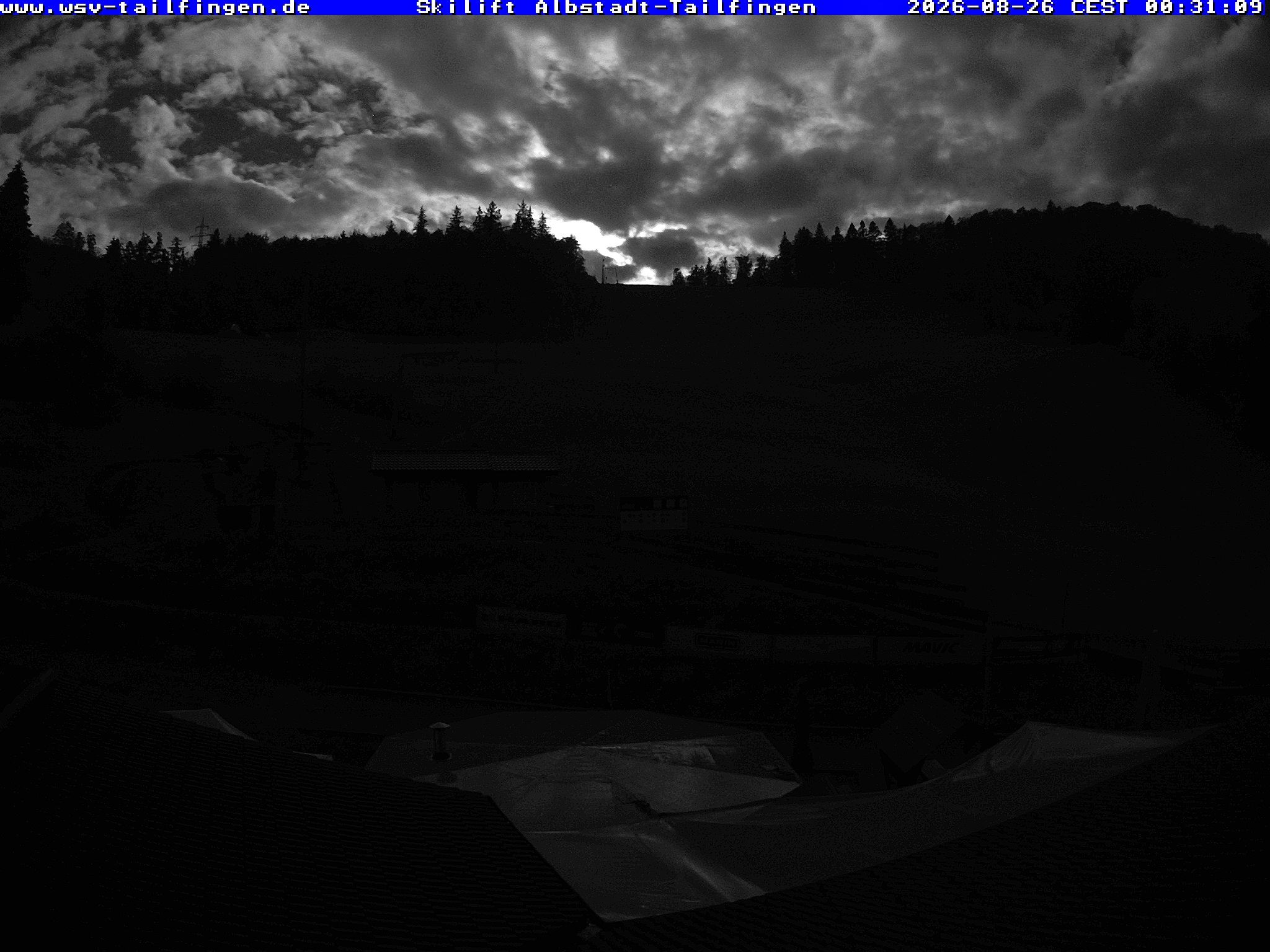 Archived image Webcam Panorama view from the roof of the WSV club at the Schwäbischen Alb
