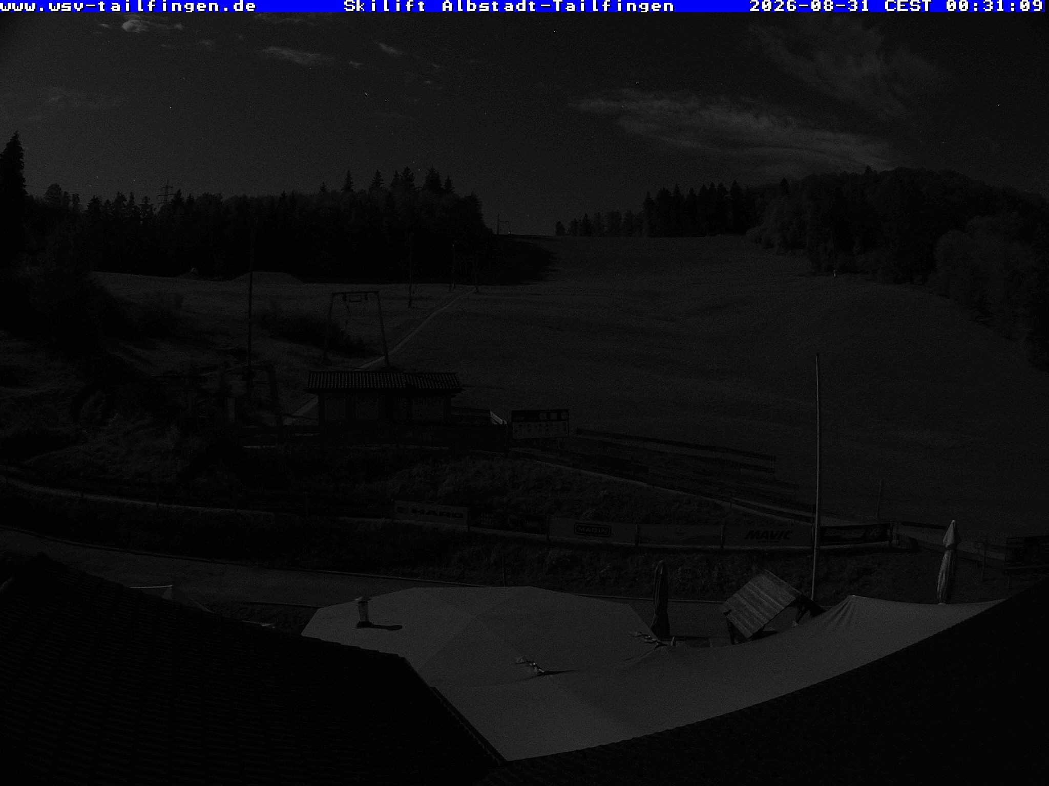 Archived image Webcam Panorama view from the roof of the WSV club at the Schwäbischen Alb