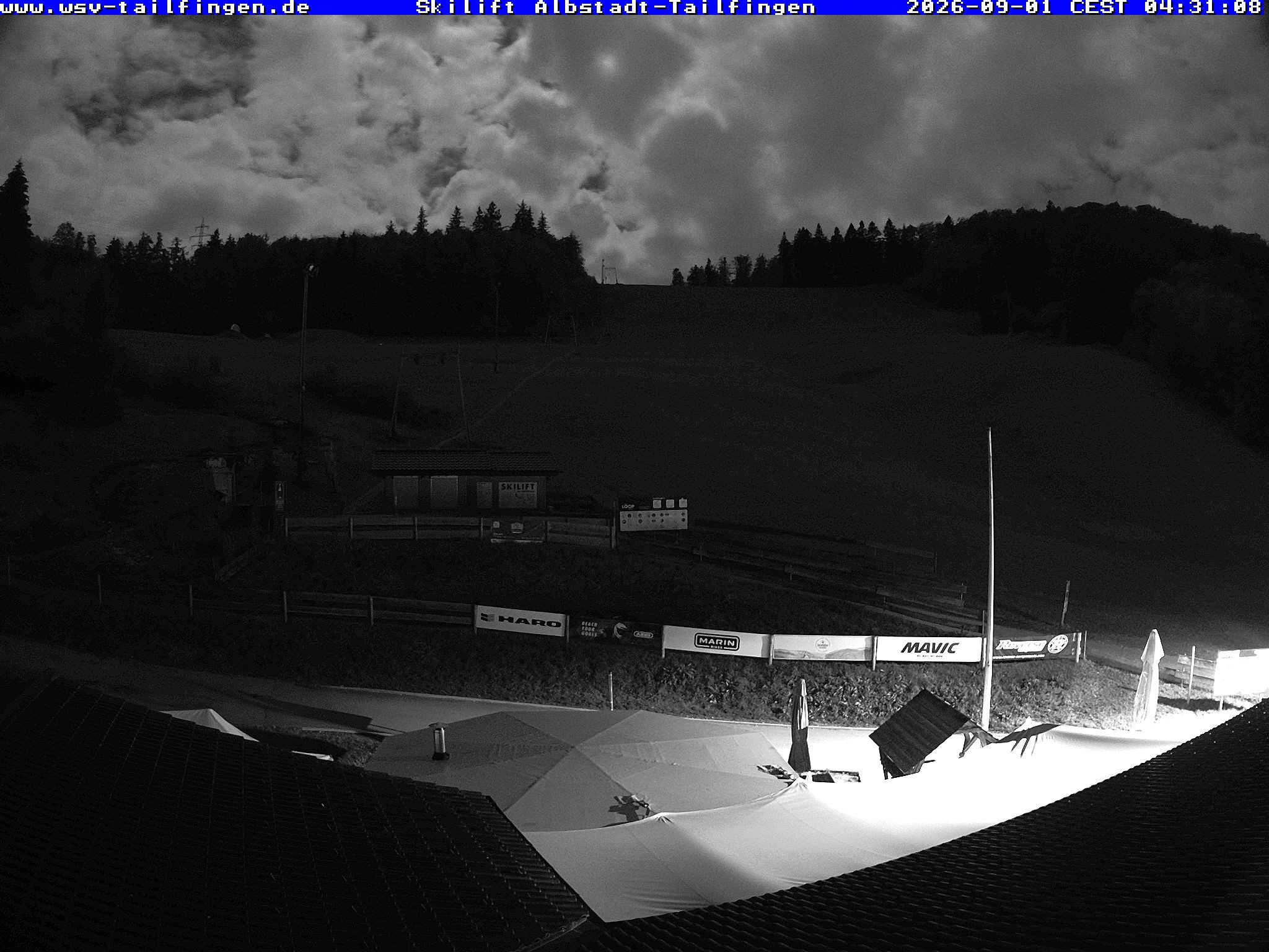 Archiv Foto Webcam Panorama Sicht von dem WSV Vereinsheim Dach an der Schwäbischen Alb