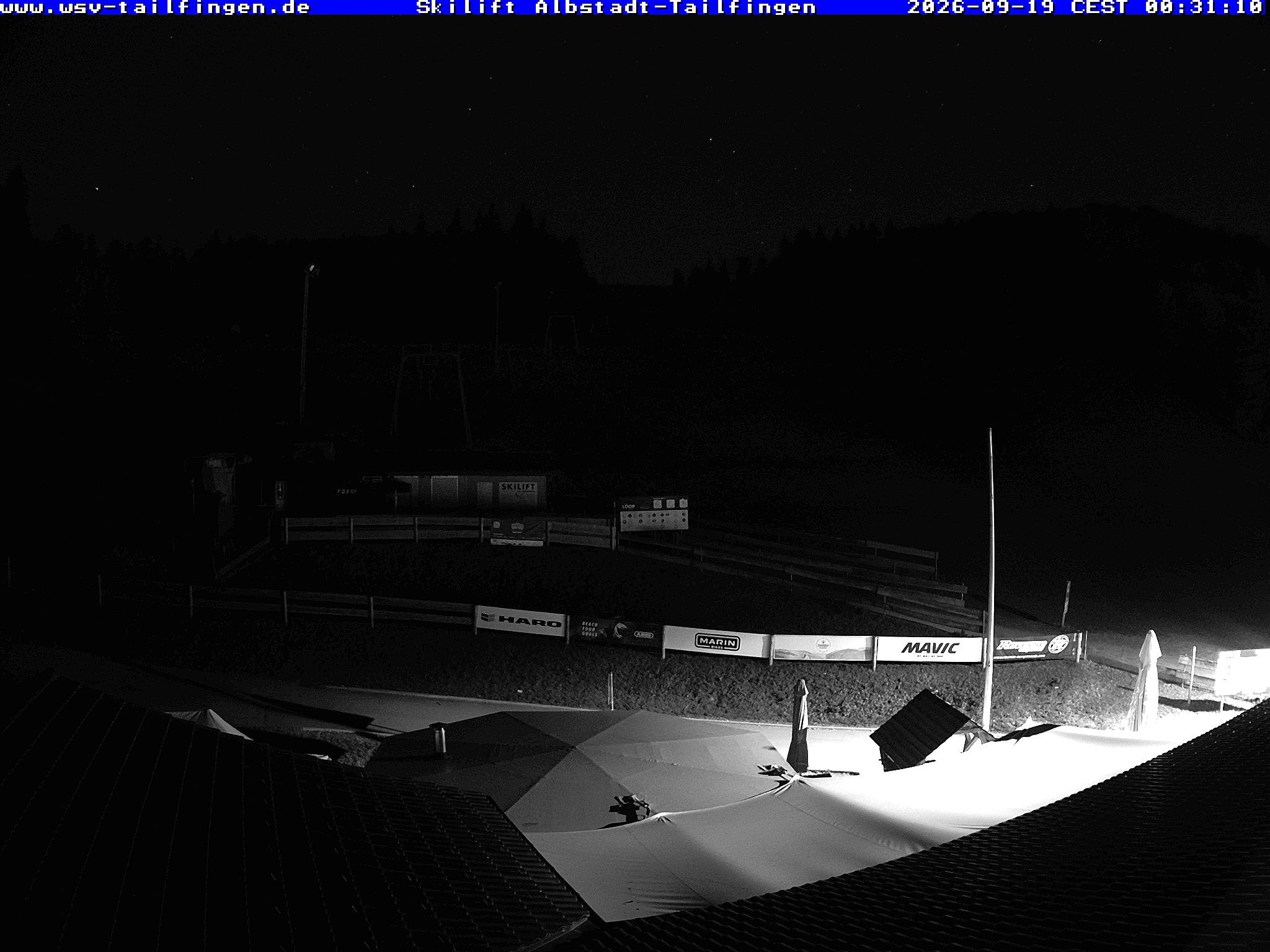 Archiv Foto Webcam Panorama Sicht von dem WSV Vereinsheim Dach an der Schwäbischen Alb