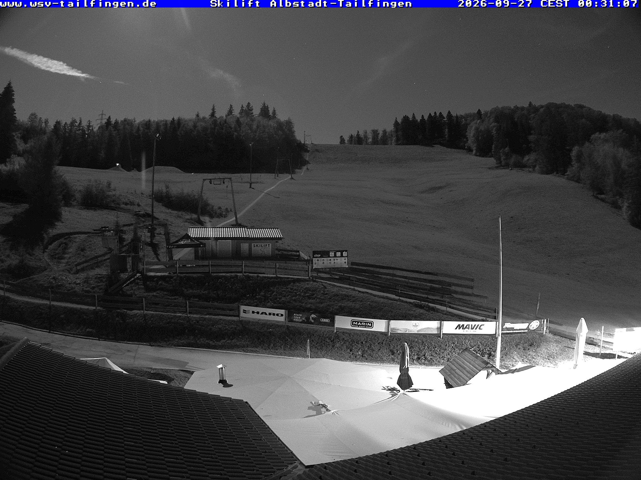 Archiv Foto Webcam Panorama Sicht von dem WSV Vereinsheim Dach an der Schwäbischen Alb