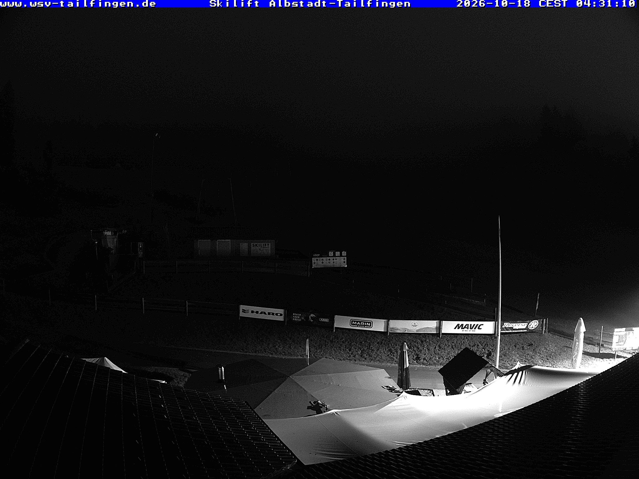 Archived image Webcam Panorama view from the roof of the WSV club at the Schwäbischen Alb