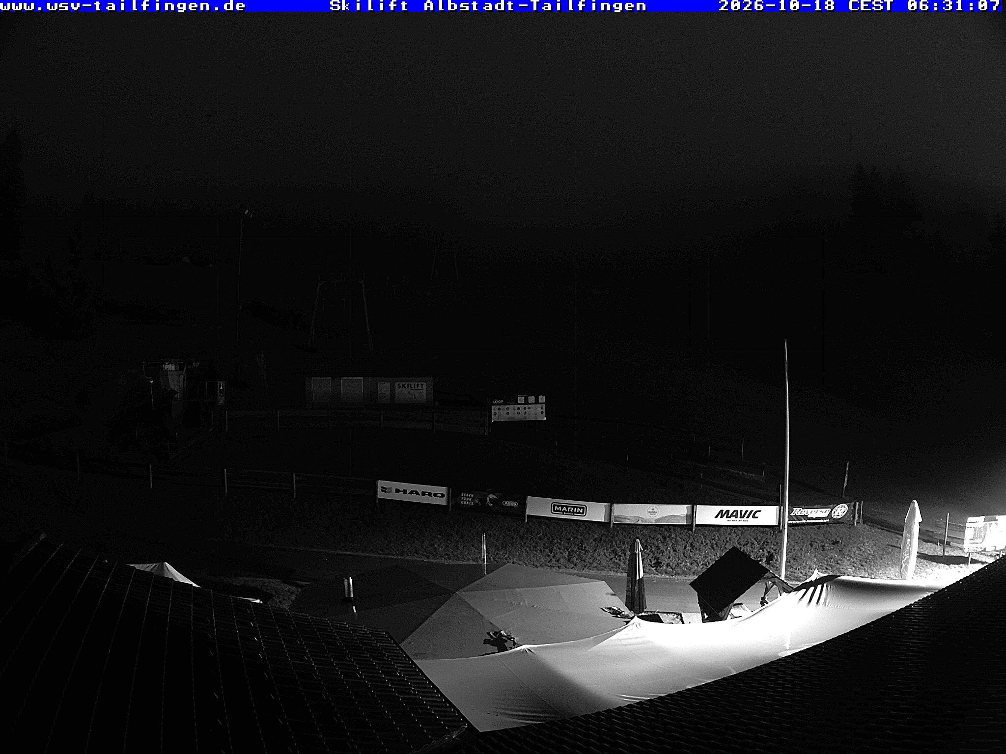 Archived image Webcam Panorama view from the roof of the WSV club at the Schwäbischen Alb