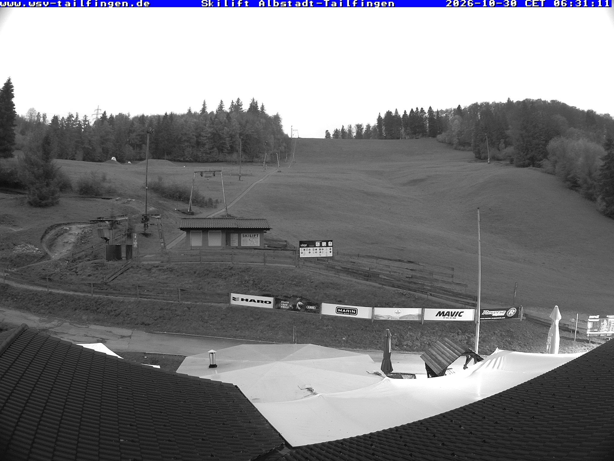 Archiv Foto Webcam Panorama Sicht von dem WSV Vereinsheim Dach an der Schwäbischen Alb