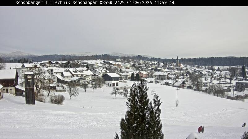 Archiv Foto Webcam Neuschönau, Bayerischer Wald