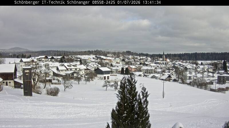 Archived image Webcam Neuschönau in the Bavarian Forest