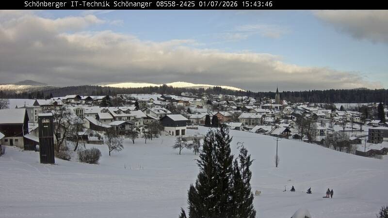 Archived image Webcam Neuschönau in the Bavarian Forest