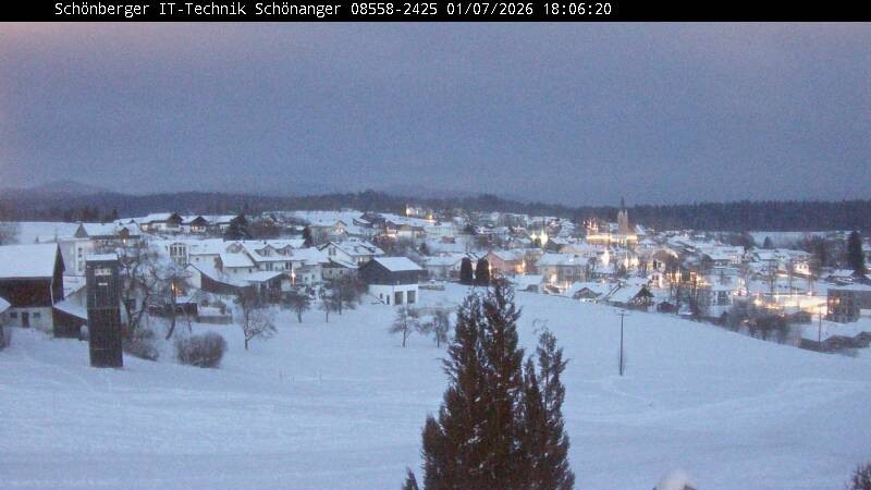 Archived image Webcam Neuschönau in the Bavarian Forest