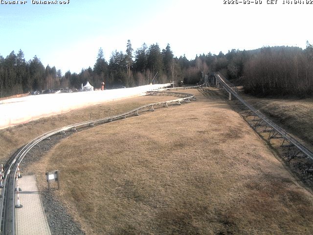 Archiv Foto Webcam Coaster Ochsenkopf