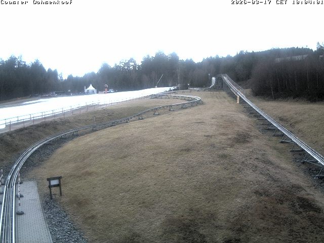 Archiv Foto Webcam Coaster Ochsenkopf