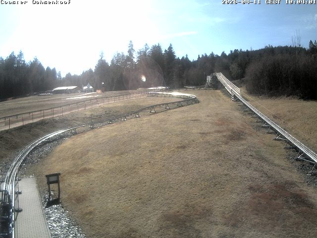 Archived image Webcam Ochsenkopf mountain Coaster