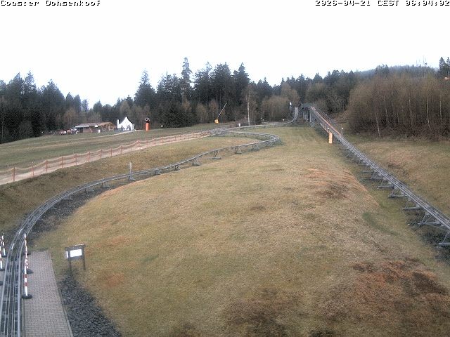 Archived image Webcam Ochsenkopf mountain Coaster