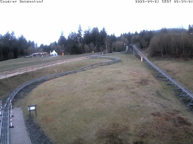 Archived image Webcam Ochsenkopf mountain Coaster