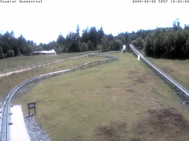 Archived image Webcam Ochsenkopf mountain Coaster