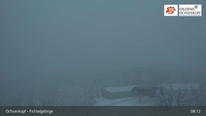 Archiv Foto Webcam Sendeturm auf dem Ochsenkopf