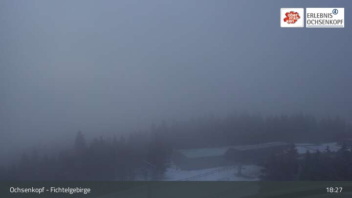 Archiv Foto Webcam Sendeturm auf dem Ochsenkopf