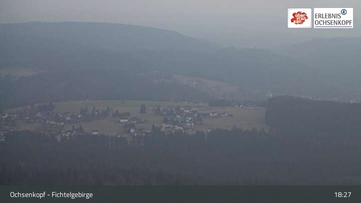 Archiv Foto Webcam Sendeturm auf dem Ochsenkopf