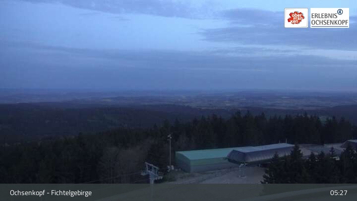 Archiv Foto Webcam Sendeturm auf dem Ochsenkopf