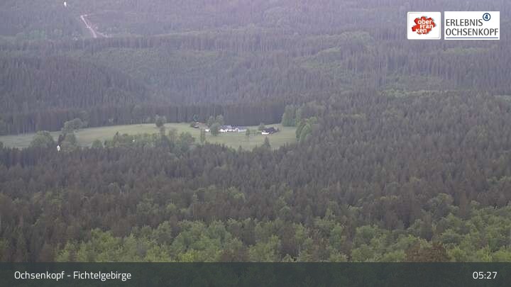 Archiv Foto Webcam Sendeturm auf dem Ochsenkopf