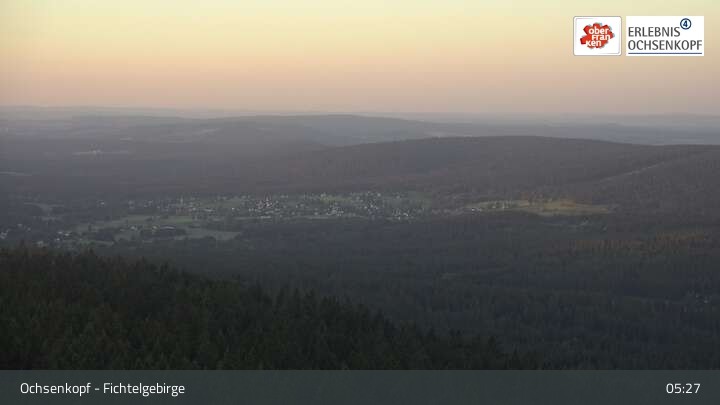 Archiv Foto Webcam Sendeturm auf dem Ochsenkopf