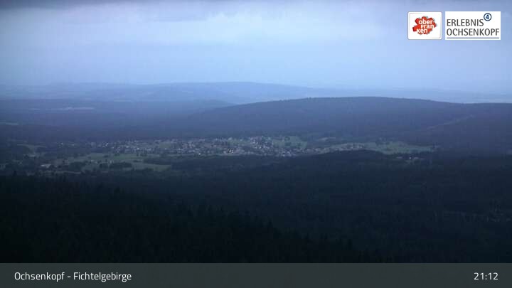 Archiv Foto Webcam Sendeturm auf dem Ochsenkopf