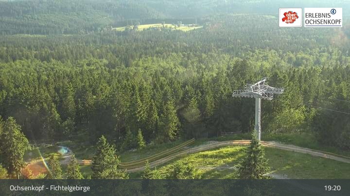 Archiv Foto Webcam Sendeturm auf dem Ochsenkopf