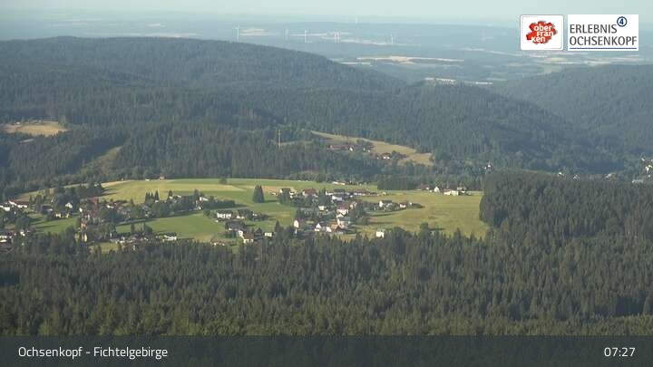 Archiv Foto Webcam Sendeturm auf dem Ochsenkopf