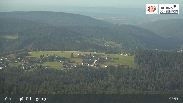Archiv Foto Webcam Sendeturm auf dem Ochsenkopf