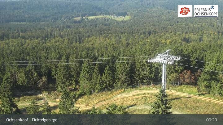 Archiv Foto Webcam Sendeturm auf dem Ochsenkopf