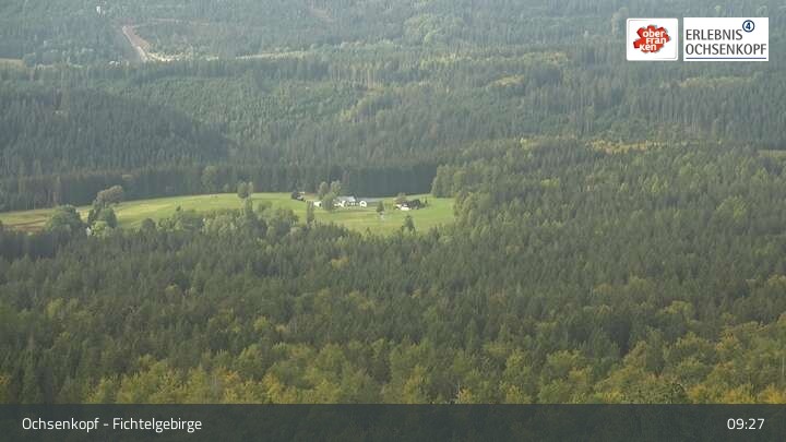 Archiv Foto Webcam Sendeturm auf dem Ochsenkopf