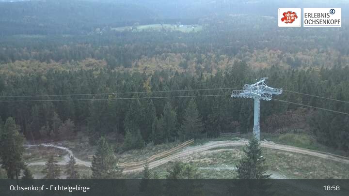 Archiv Foto Webcam Sendeturm auf dem Ochsenkopf