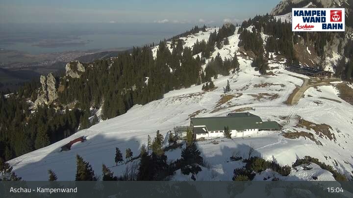 Archiv Foto Webcam Bergstation Kampenwandbahn