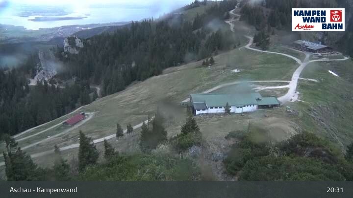 Archiv Foto Webcam Bergstation Kampenwandbahn