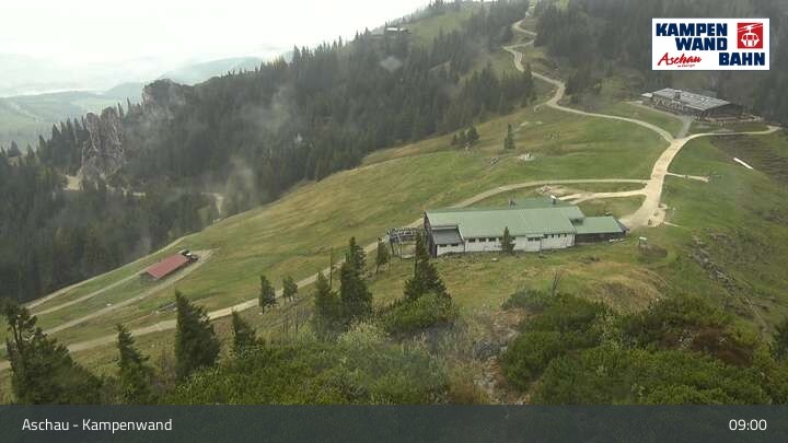 Archiv Foto Webcam Bergstation Kampenwandbahn