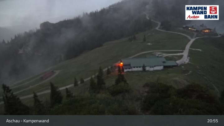 Archiv Foto Webcam Bergstation Kampenwandbahn