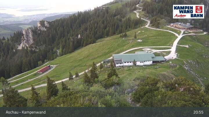 Archived image Webcam Top station Kampenwandbahn