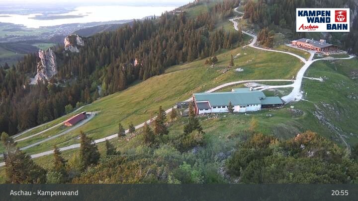 Archiv Foto Webcam Bergstation Kampenwandbahn