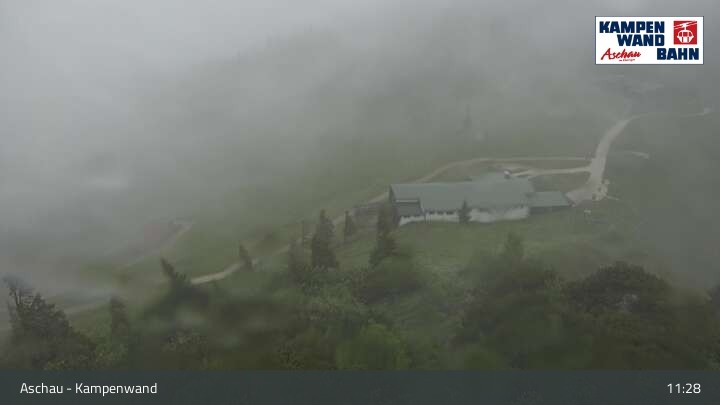 Archiv Foto Webcam Bergstation Kampenwandbahn