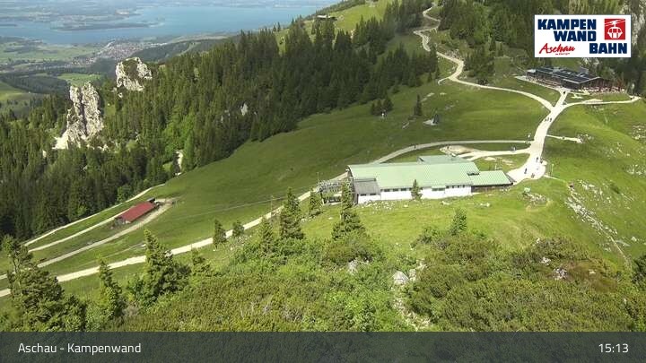 Archiv Foto Webcam Bergstation Kampenwandbahn