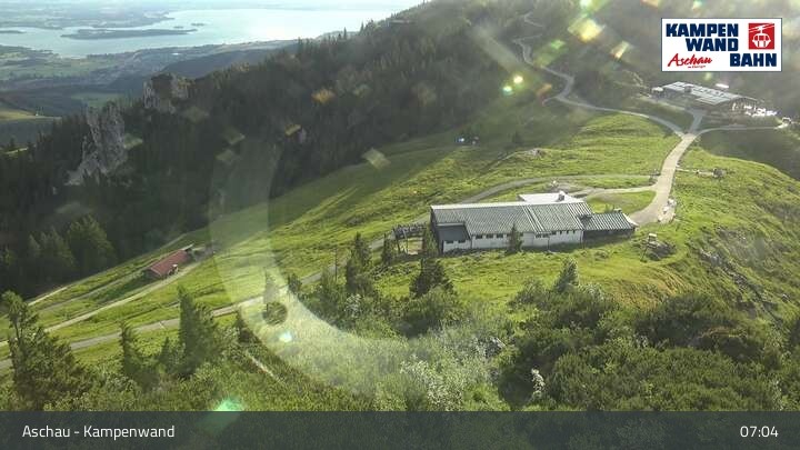 Archiv Foto Webcam Bergstation Kampenwandbahn