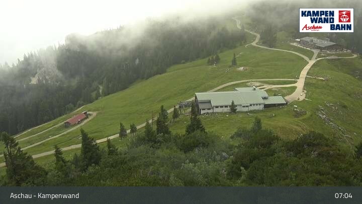 Archiv Foto Webcam Bergstation Kampenwandbahn