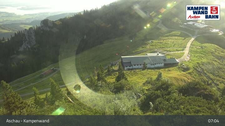 Archiv Foto Webcam Bergstation Kampenwandbahn
