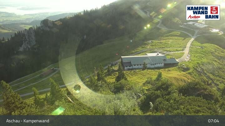 Archiv Foto Webcam Bergstation Kampenwandbahn