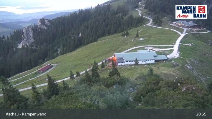 Archiv Foto Webcam Bergstation Kampenwandbahn