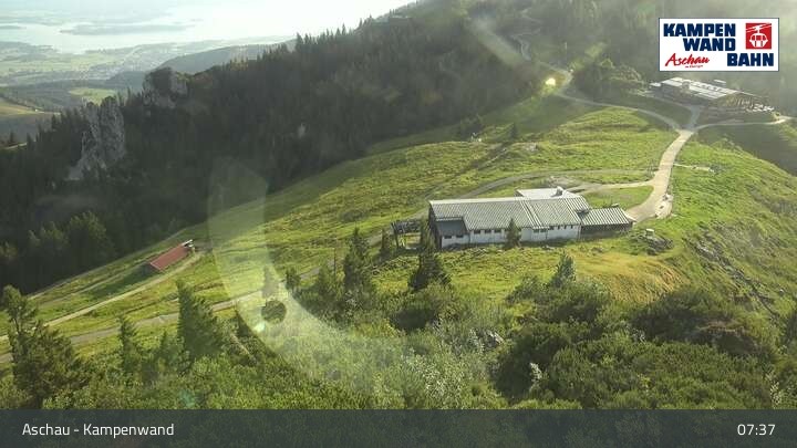 Archiv Foto Webcam Bergstation Kampenwandbahn