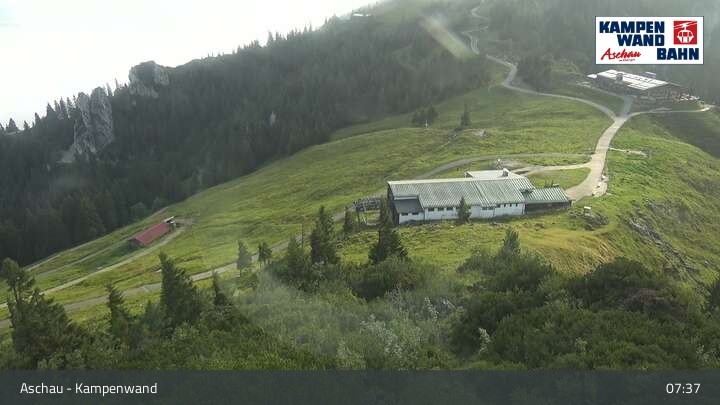 Archiv Foto Webcam Bergstation Kampenwandbahn