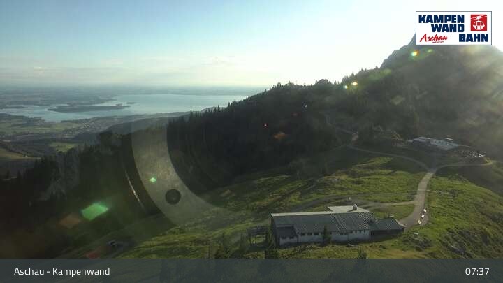 Archiv Foto Webcam Bergstation Kampenwandbahn